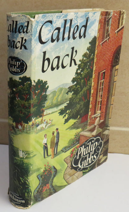 Called Back By Philip Gibbs 1953 1st Edition book image 2