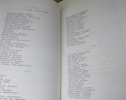 The Roll of the Inhabitants of Aberdeen 1795 Indexed By Elizabeth J.Mortimer 1997 book image 5