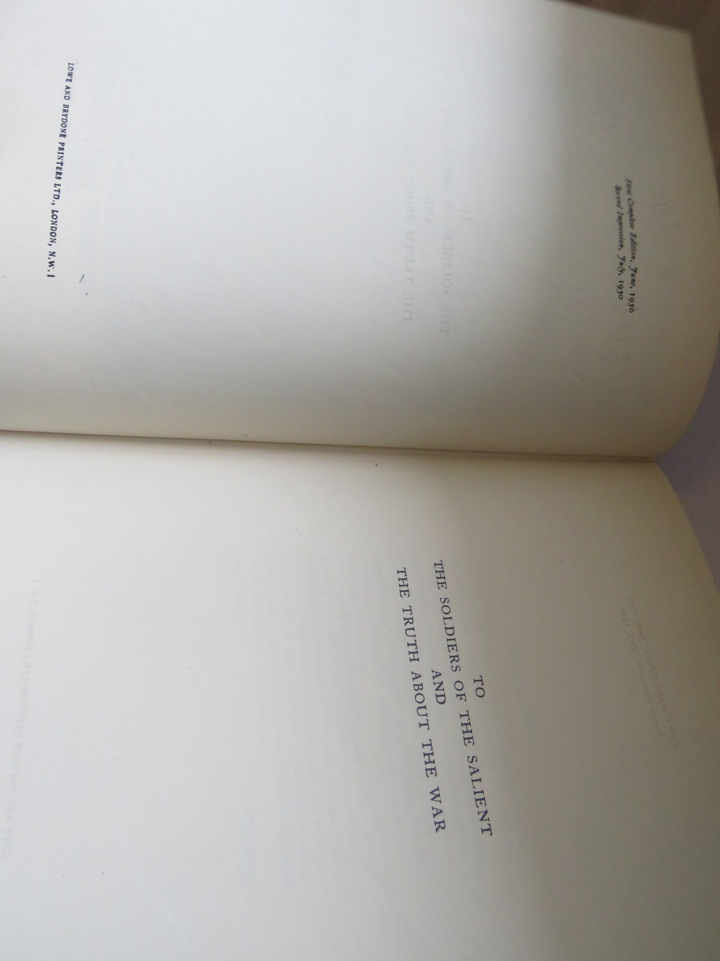 The Wipers Times Including For The First Time In One Volume A Facsimile Reproduction of the Complete Series of the Famous Wartime Trench Magazines