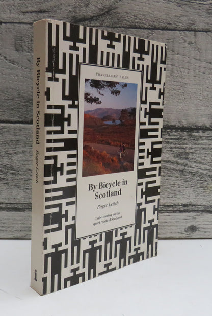 By Bicycle in Scotland by Roger Leitch, Cycle-touring on the quiet roads of Scotland, 1993 book front cover