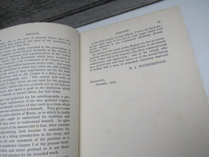 James Cooper, A Memoir by H. J. Wotherspoon, with Illustrations, 1926 book image 5