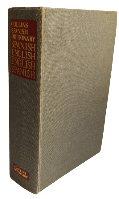 Collins Spanish-English English Spanish Dictionary by Colin Smith 1971 book front cover