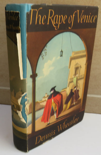 The Rape of Venice By Dennis Wheatley 1959 book image 2