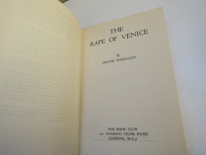 The Rape of Venice By Dennis Wheatley 1959 book image 5