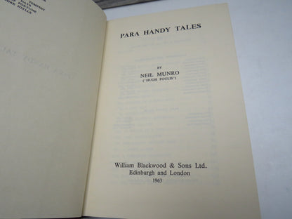 Para Handy Tales by Neil Munro, 1963 book image 3