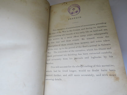 Reminiscences Of A Midshipman's Life From 1850-1856 By Captain Cecil Sloane-Stanley 1893 book image 5