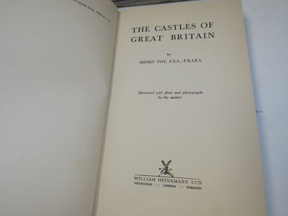 The Castles of Great Britain By Sidney Toy 1953