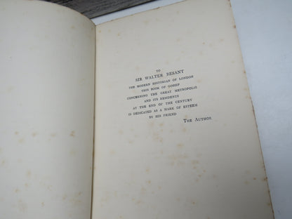 London at the End of the Century, A Book of Gossip by Arthur William A Beckett, 1900 book image 4