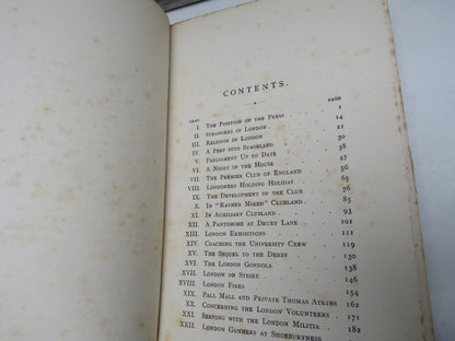 London at the End of the Century, A Book of Gossip by Arthur William A Beckett, 1900 book image 5