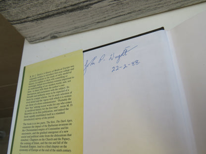 A History of Medieval Europe From Constantine To Saint Louis By R. H. C. Davis 1988