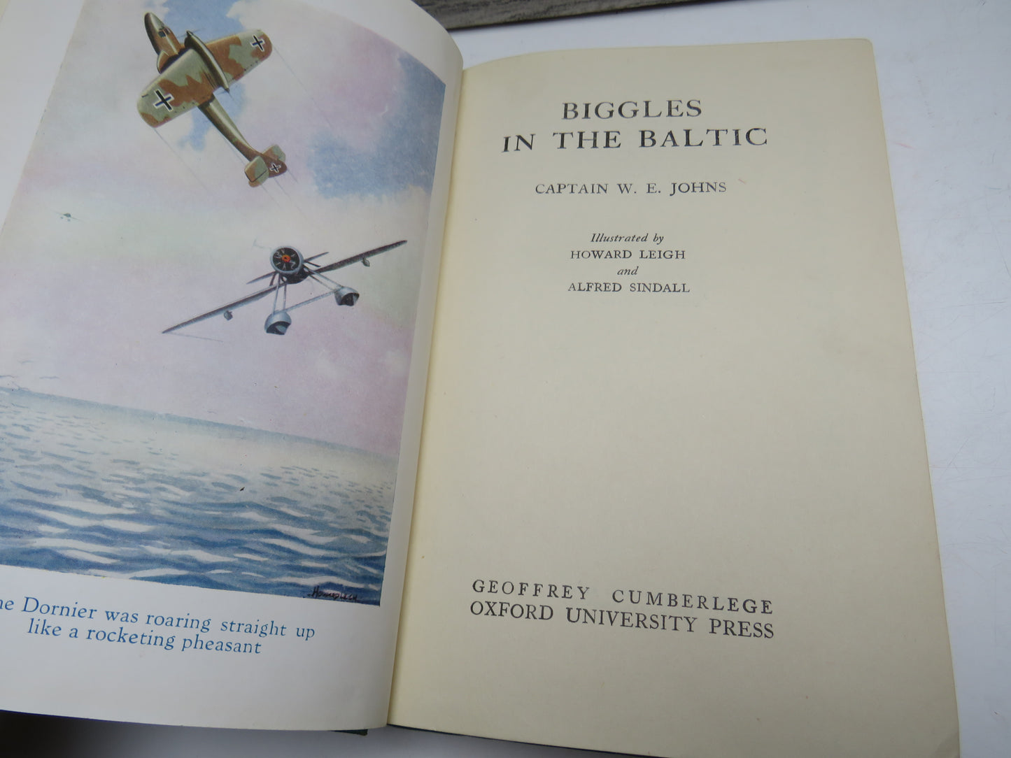 Biggles In The Baltic By Captain W.E. Johns 1942