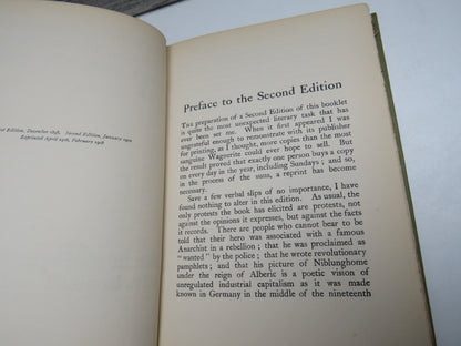 The Perfect Wagnerite:  A Commentary on the Niblung's Ring, by Bernard Shaw, 1908 book image 4