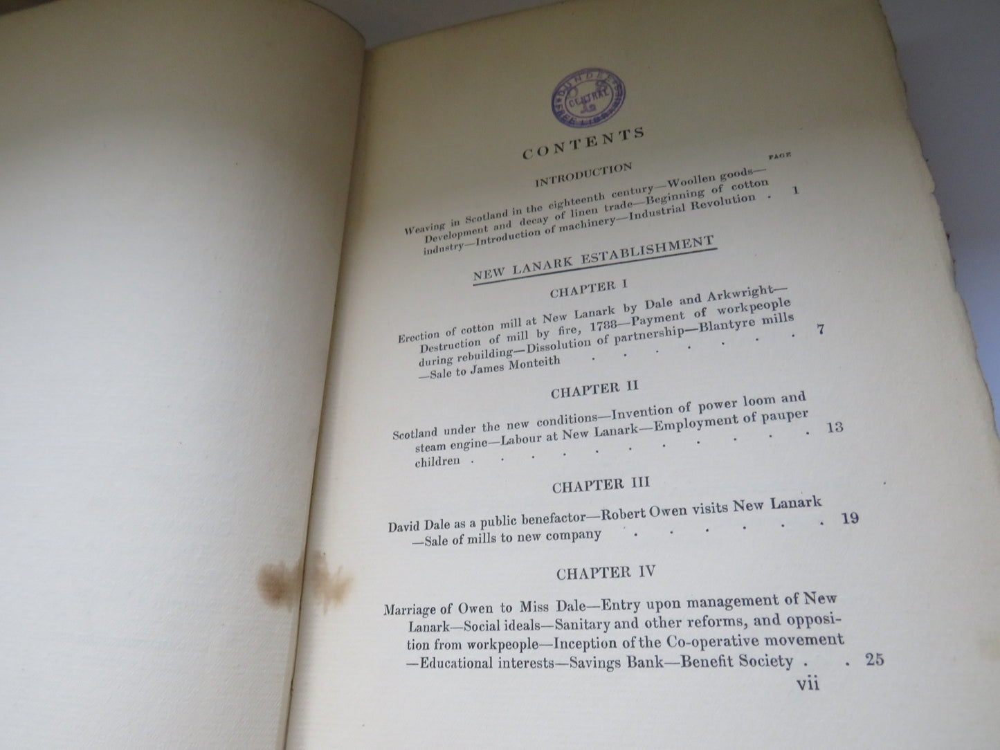 Adventures In Socialism New Lanark Establishment and Orbiston Community By Alex Cullen 1910