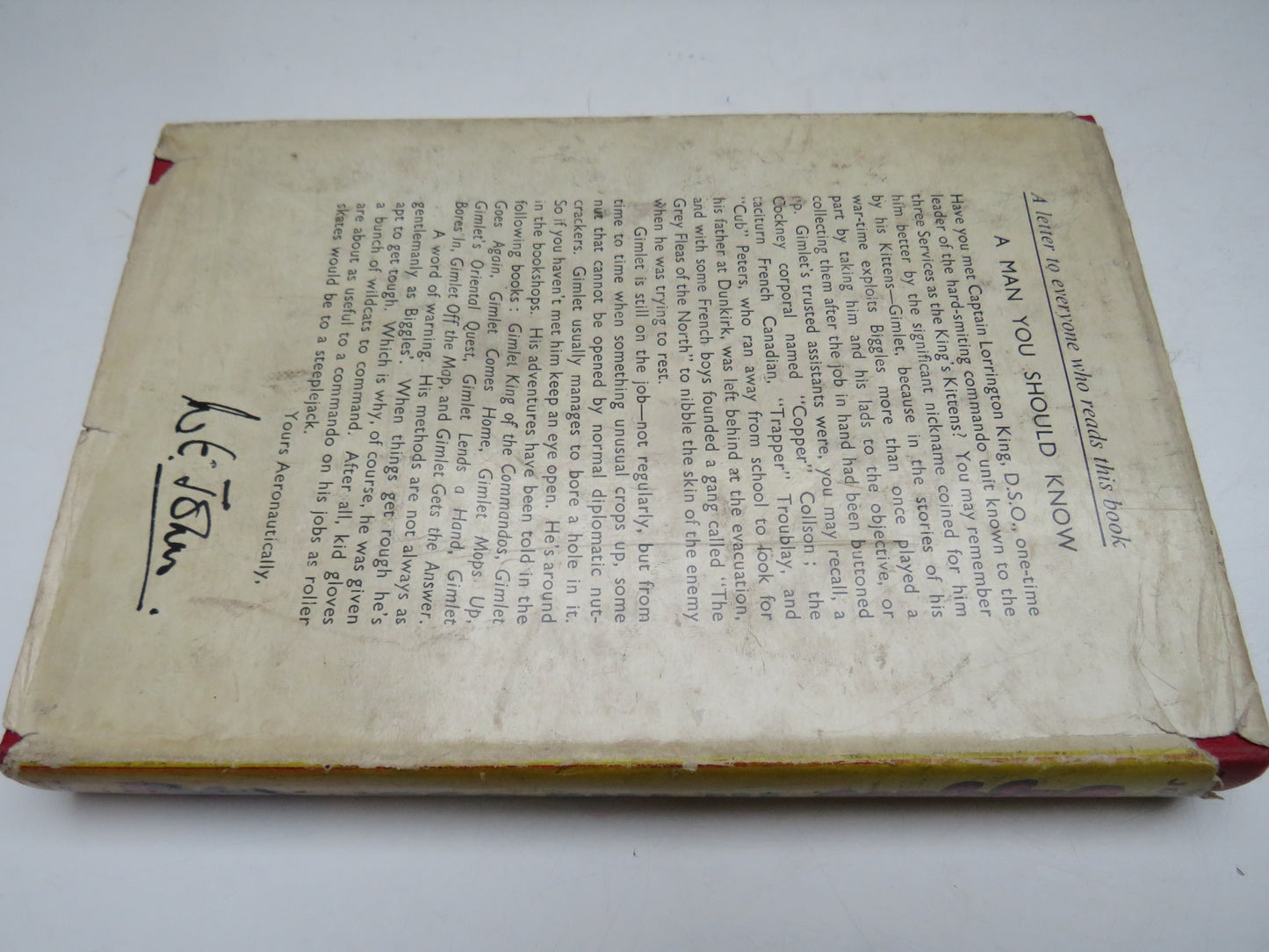Biggles In The Gobi By Captain W.E. Johns 1953