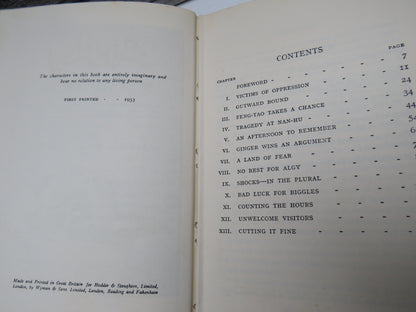 Biggles In The Gobi By Captain W.E. Johns 1953