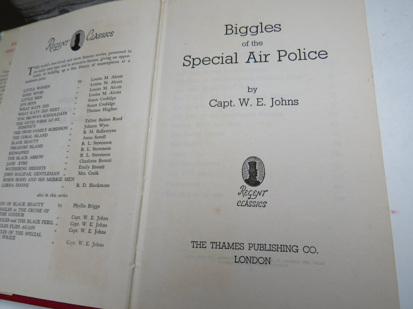 Biggles of the Special Air Police By Captain W.E. Johns