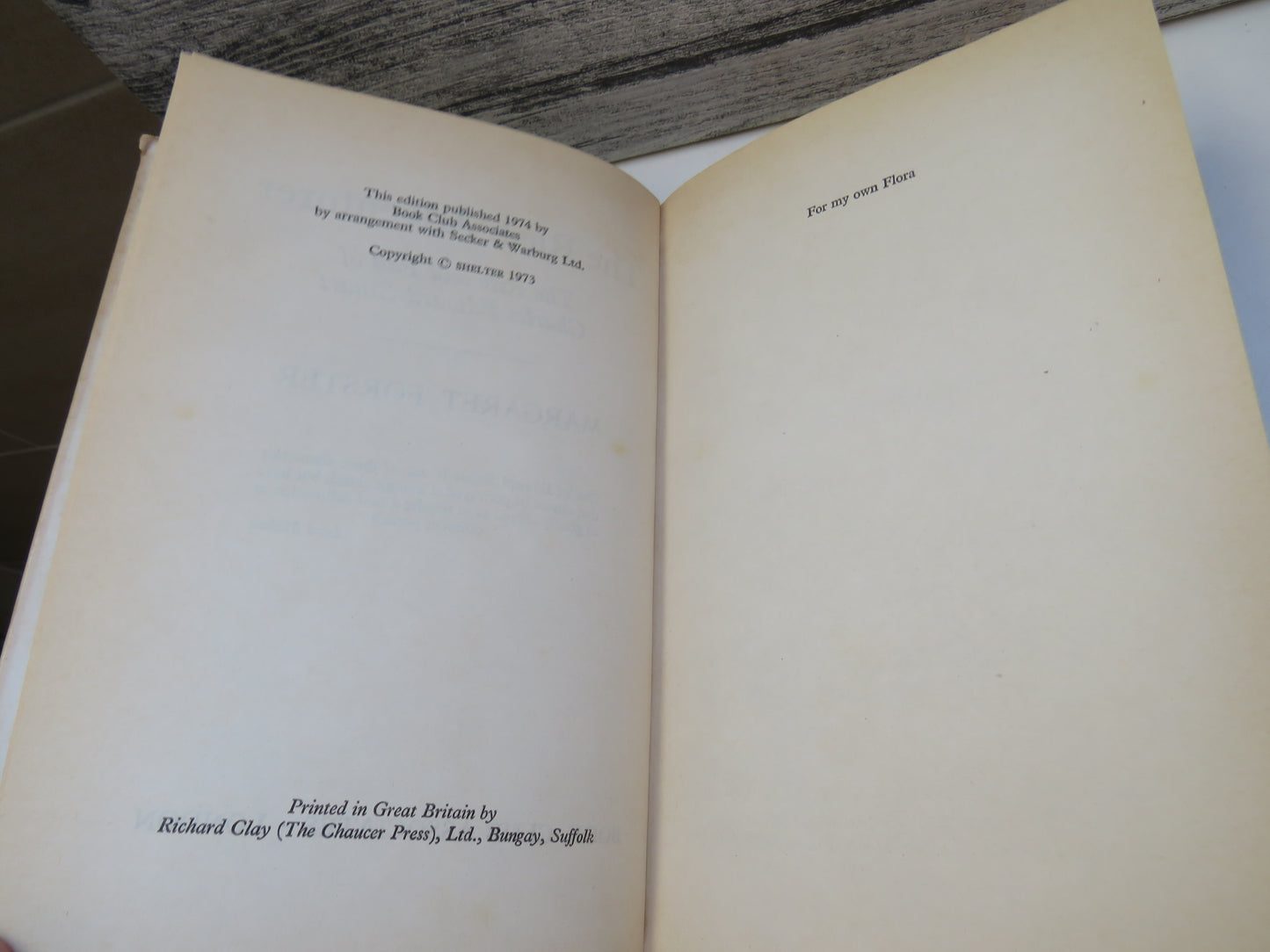 The Rash Adventurer The Rise and Fall of Charles Edward Stuart By Margaret Forster 1974