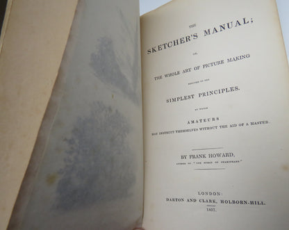 The Sketcher's Manual Or The Whole Art Of Picture Making By Frank Howard 1837 book image 5