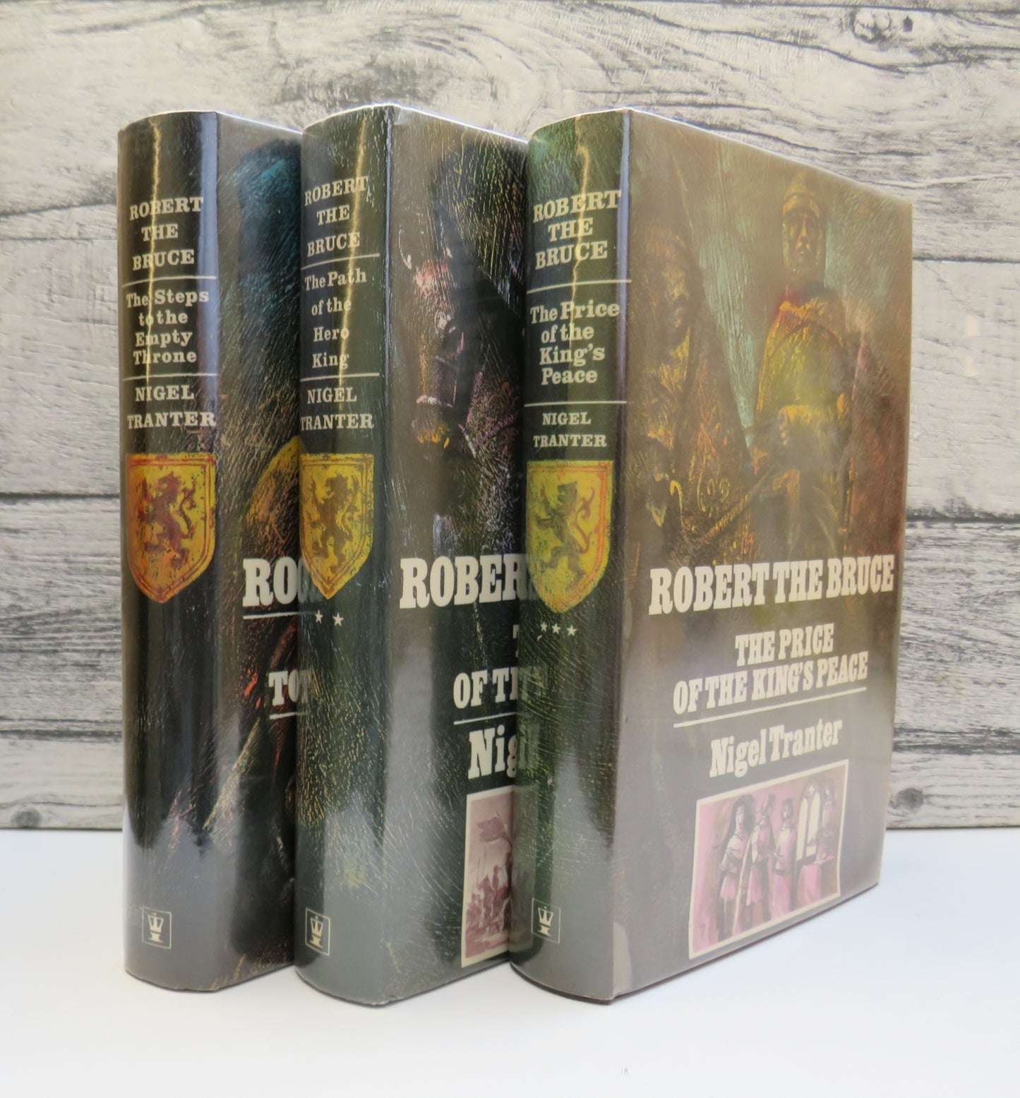 Robert The Bruce Trilogy By Nigel Tranter All Author Signed