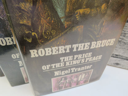 Robert The Bruce Trilogy By Nigel Tranter All Author Signed