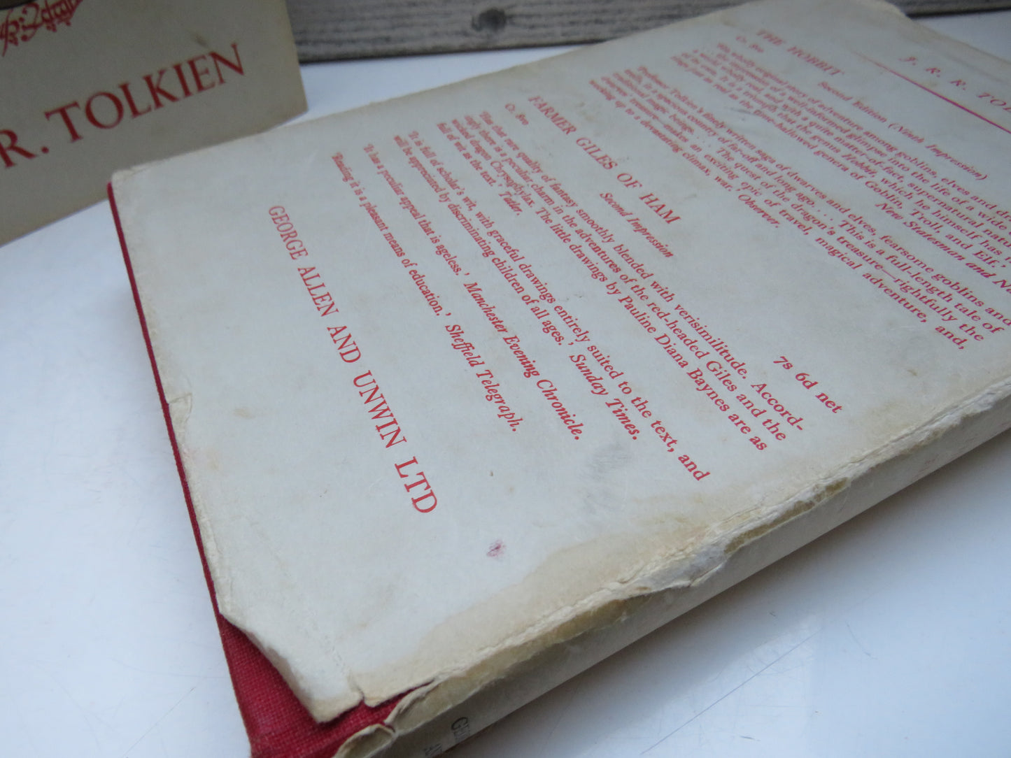 The Lord of the Rings Trilogy First Edition, The Fellowship of the Ring, The Two Towers, The Return of the King, 1959-1961