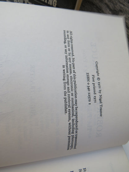 Robert The Bruce Trilogy By Nigel Tranter All Author Signed