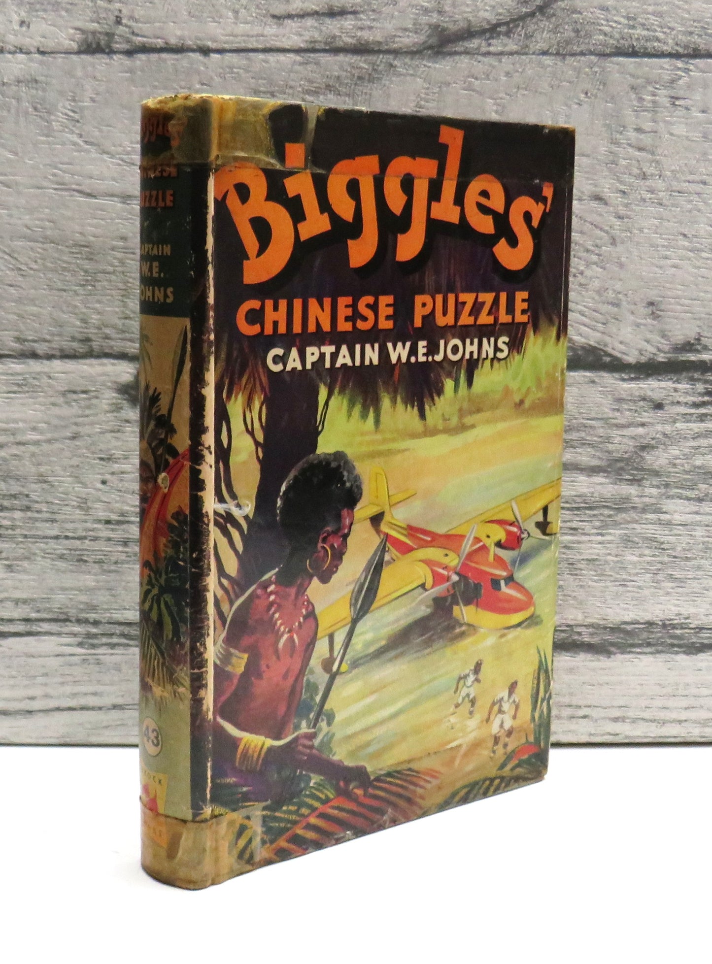 Biggles' Chinese Puzzle and Other Biggles' Adventures By Captain W.E. Johns 1955