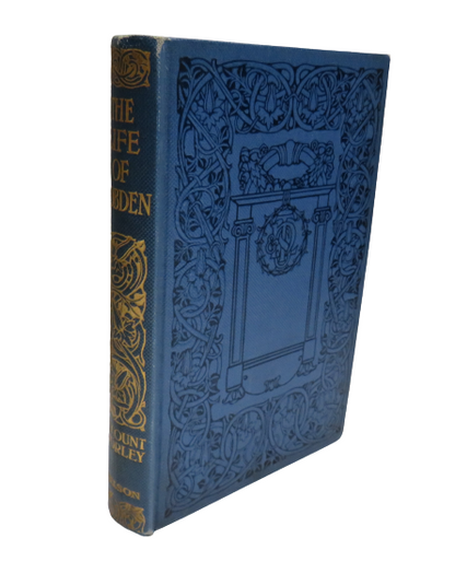 The Life Of Richard Cobden By John Morley, Vintage Biography book front cover