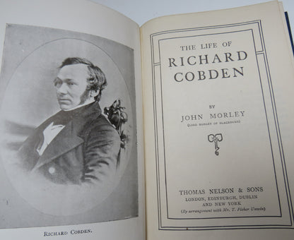 The Life Of Richard Cobden By John Morley, Vintage Biography book image 3