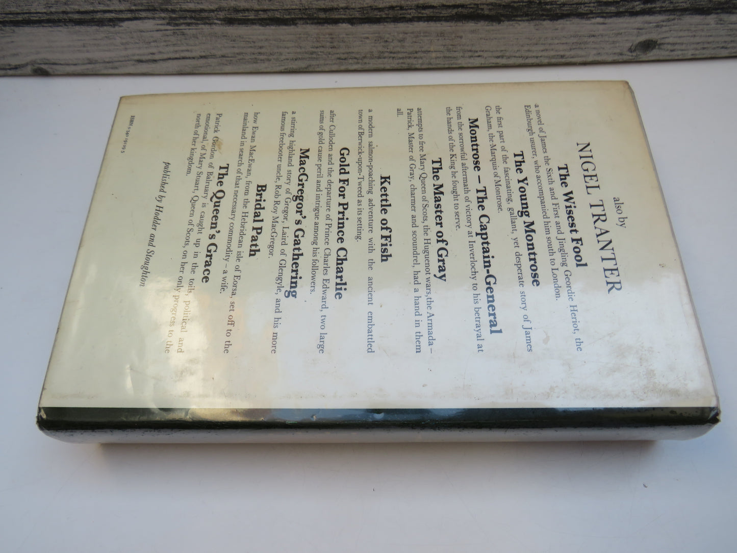 The Wallace By Nigel Tranter 1975 Author Signed