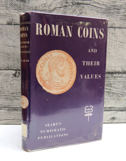 Roman Coins and Their Values By David R. Sear 1964 book front cover