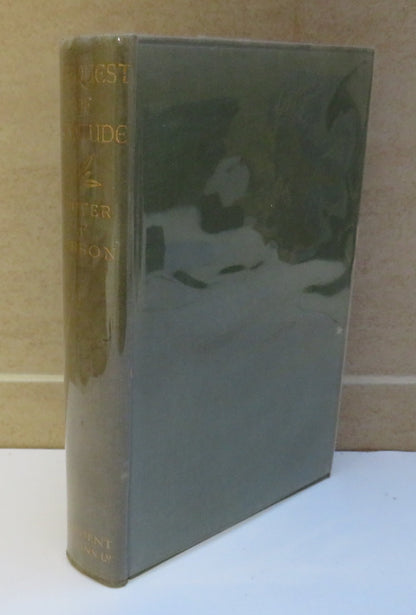 The Quest of Solitude by Peter F. Anson, 1932 book image 2