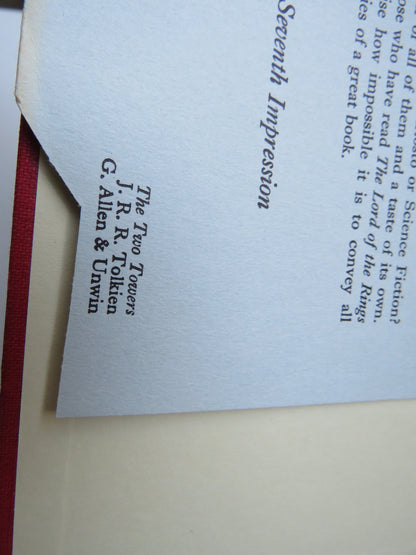 The Lord of the Rings Trilogy First Edition, The Fellowship of the Ring, The Two Towers, The Return  book image 15