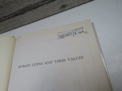 Roman Coins and Their Values By David R. Sear 1964 book image 5