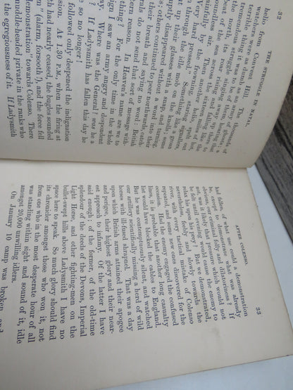 Words By An Eyewitness The Struggle In Natal By "Linesman" 1901