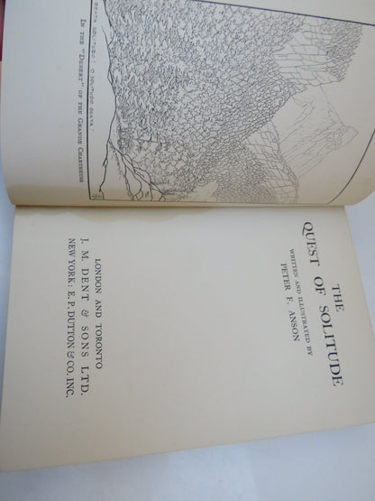 The Quest of Solitude by Peter F. Anson, 1932 book image 5