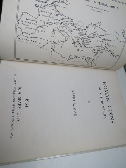 Roman Coins and Their Values By David R. Sear 1964 book image 6