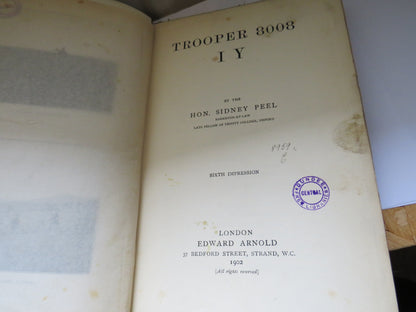 Trooper 8008 I Y By The Hon. Sidney Peel 1902 book image 5