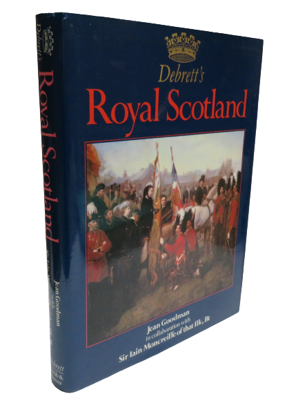 Debrett's Royal Scotland by Jean Goodman, 1983 book front cover