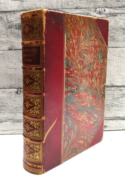 The Poetical Works of Henry Wadsworth Longfellow, Illustrated book front cover