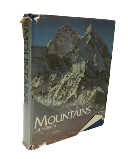 Mountains By John Cleare 1975 book front cover