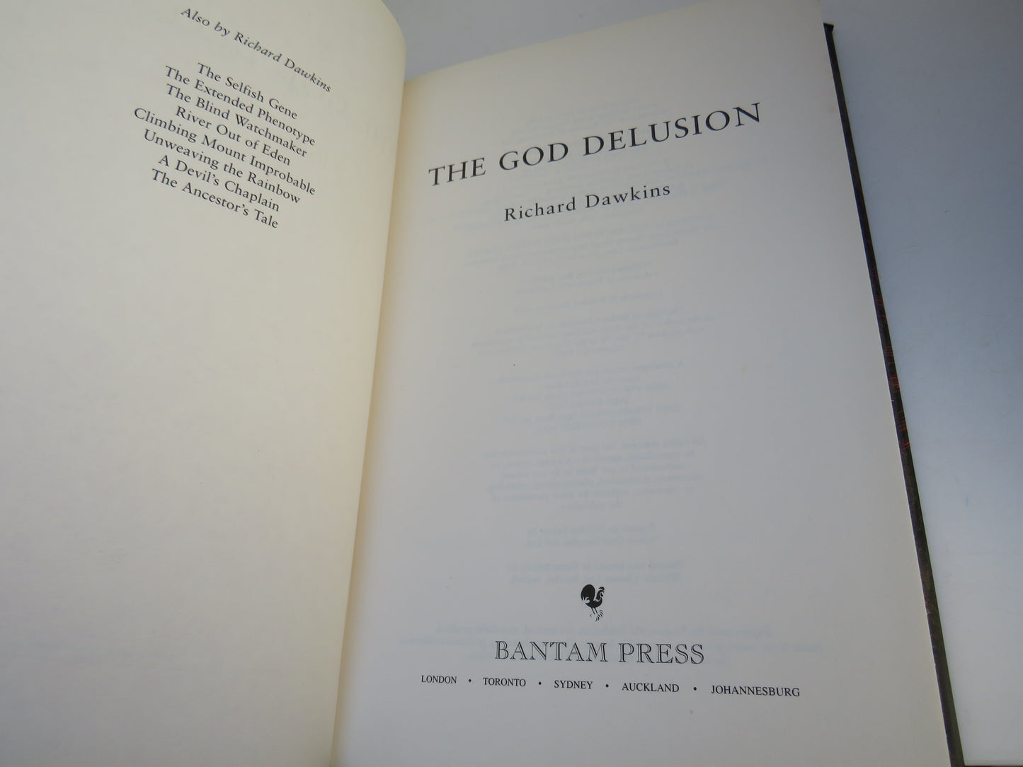 The God Delusion By Richard Dawkins 2006