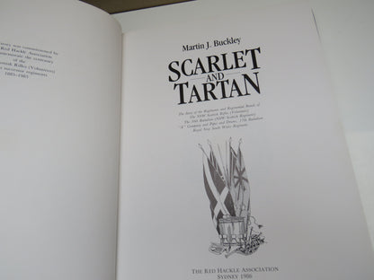 Scarlet and Tartan by Martin J. Buckley, 1986 book image 4