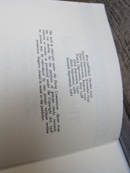 The Lord of the Rings Trilogy First Edition, The Fellowship of the Ring, The Two Towers, The Return  book image 25