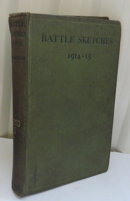 Battle Sketches 1914-1915 By A. Neville Hilditch 1915 book image 2