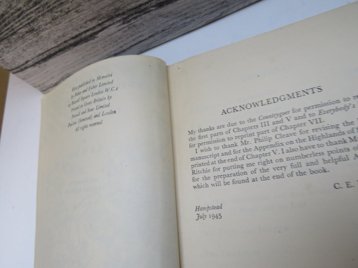 The Untutored Townsman's Invasion of the Country By C. E. M. Joad 1946 book image 5
