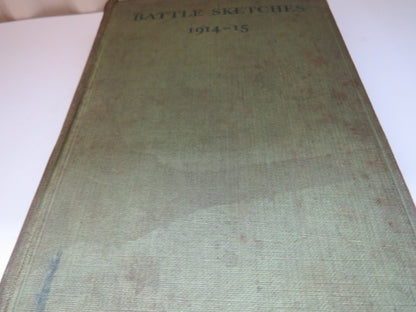 Battle Sketches 1914-1915 By A. Neville Hilditch 1915 book image 3