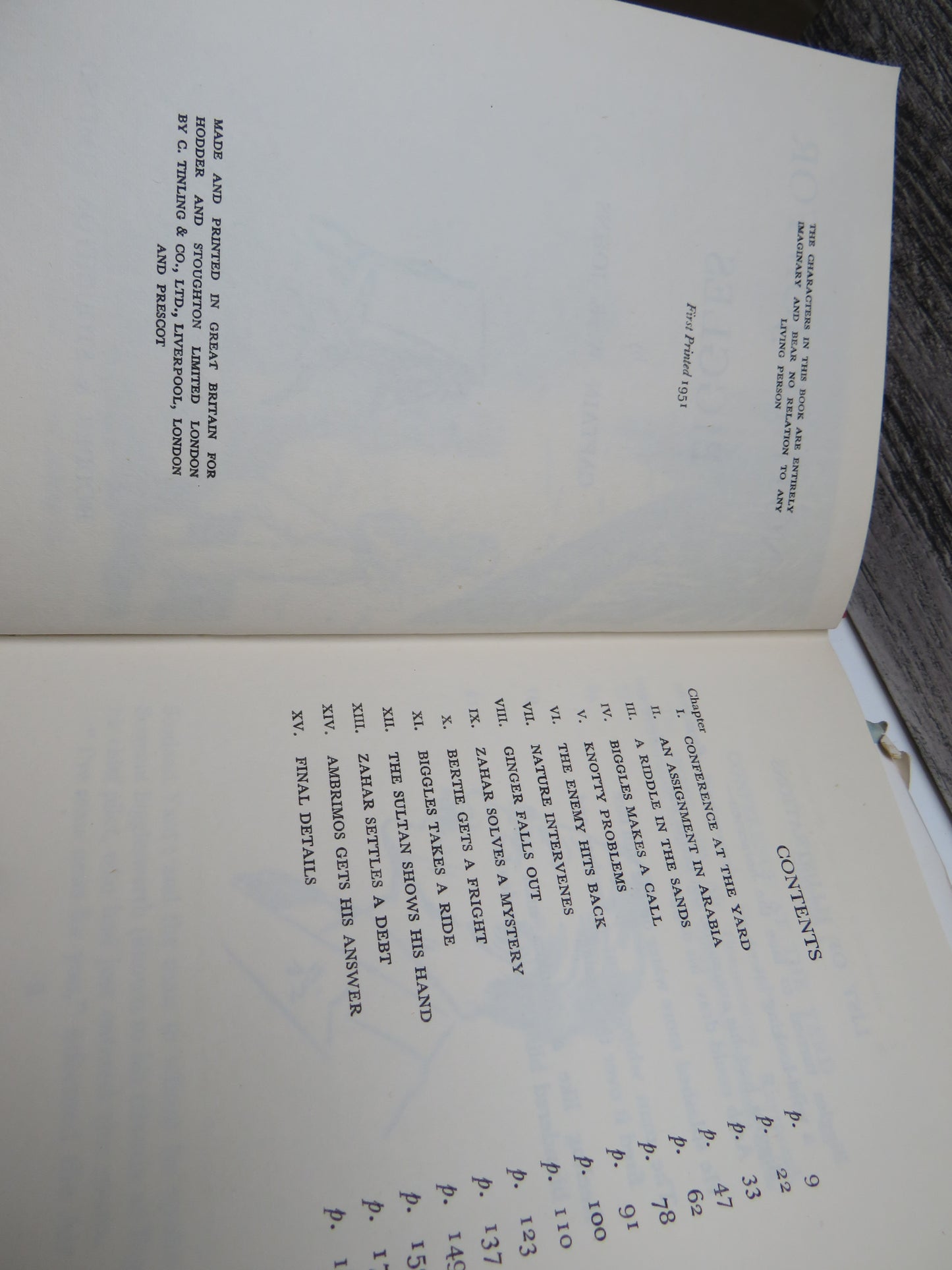 Another Job For Biggles By Captain W. E. Johns 1951