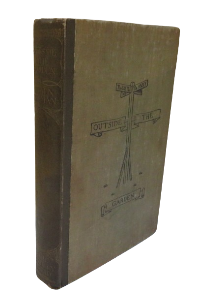 Outside the Garden by Helen Milman, with Illustrations by Edmund H. New, 1900 book front cover