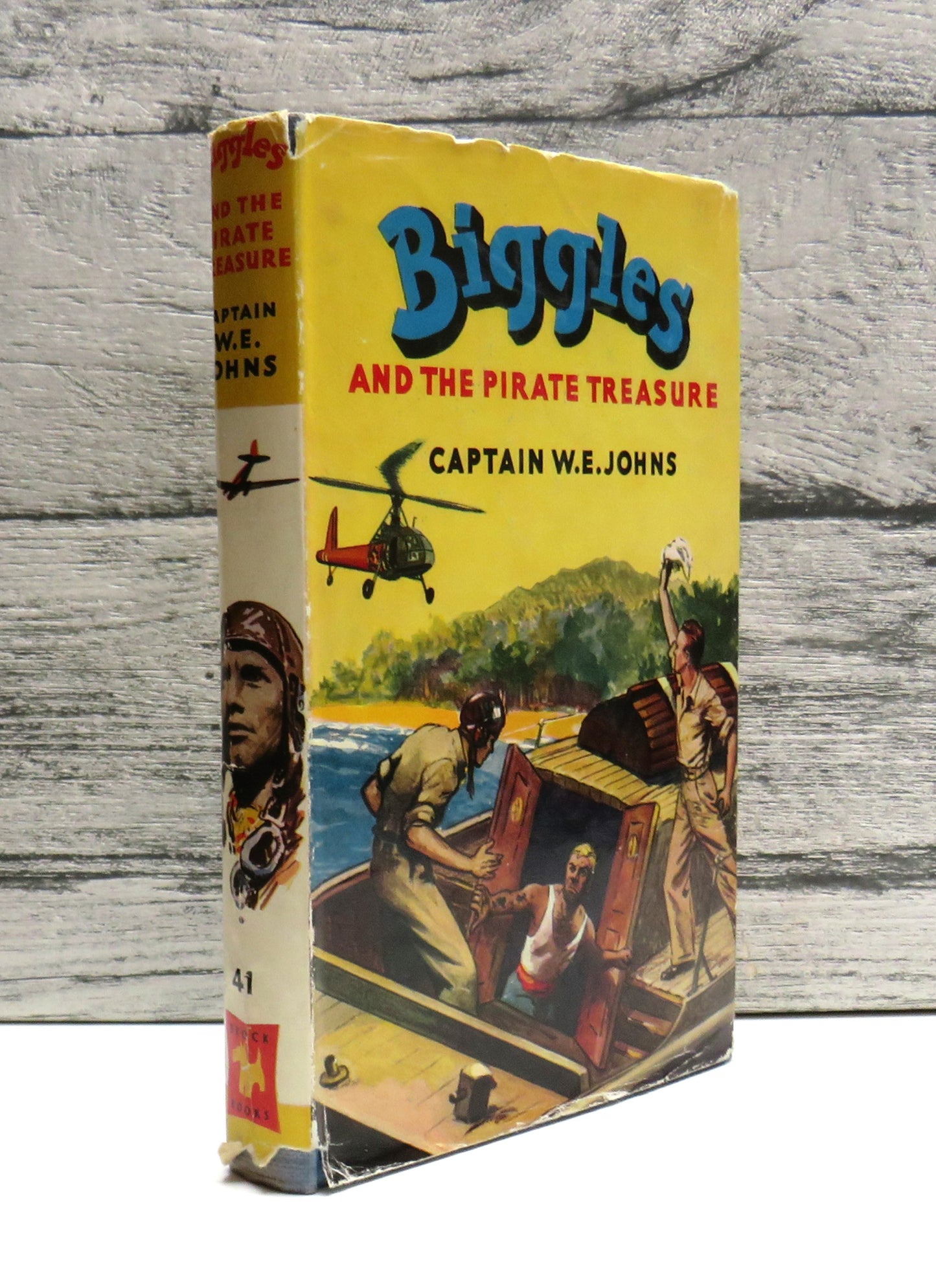 Biggles and The Pirate Treasure and Other Biggles Adventures By Captain W. E. Johns 1956
